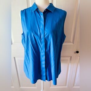 Blouse Talbots woman’s size 26P blue top shirt